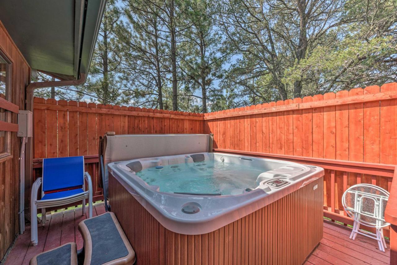 Quiet Retreat With Hot Tub - 16 Miles To Ski Apache! รุยโดโซ ภายนอก รูปภาพ