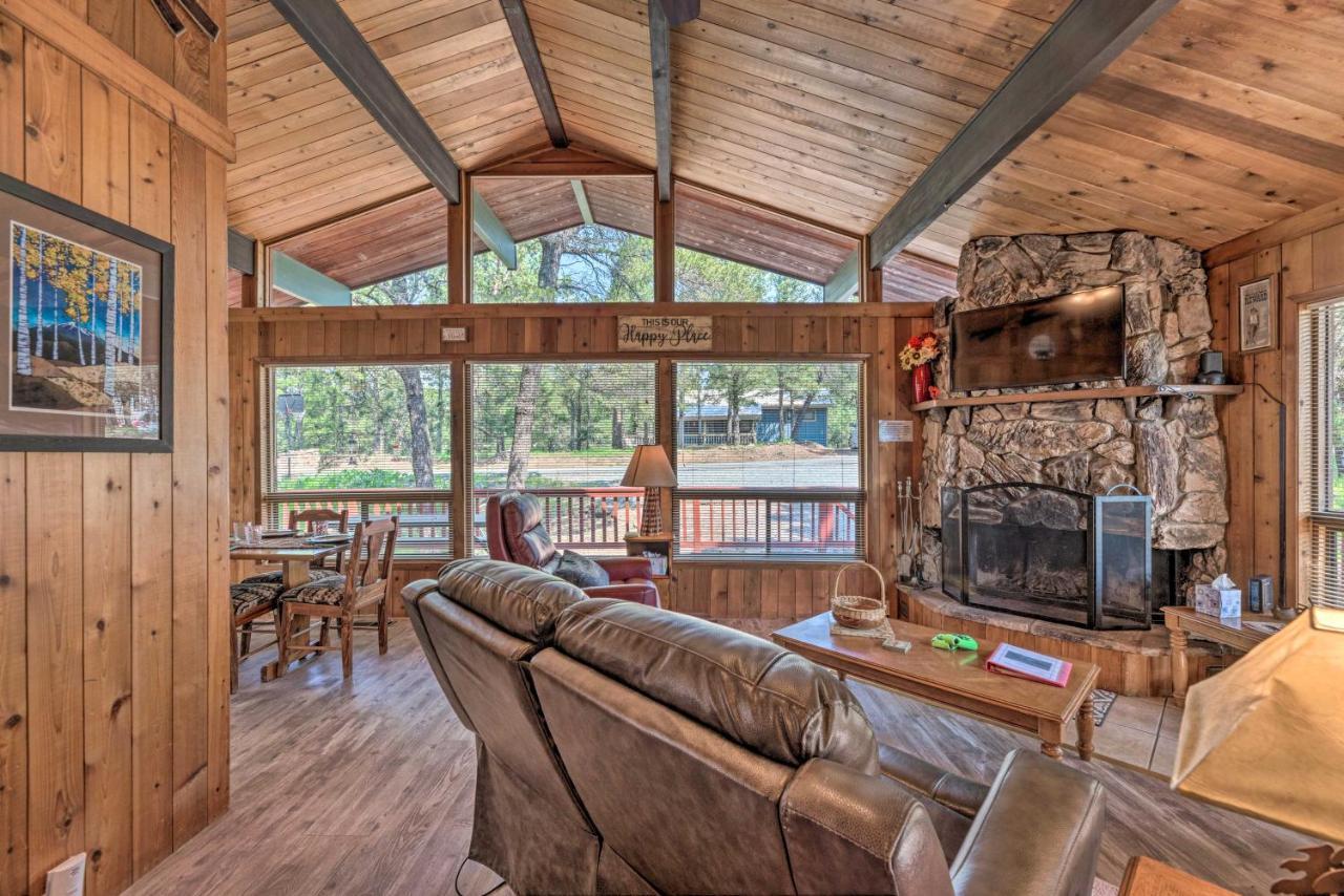 Quiet Retreat With Hot Tub - 16 Miles To Ski Apache! รุยโดโซ ภายนอก รูปภาพ
