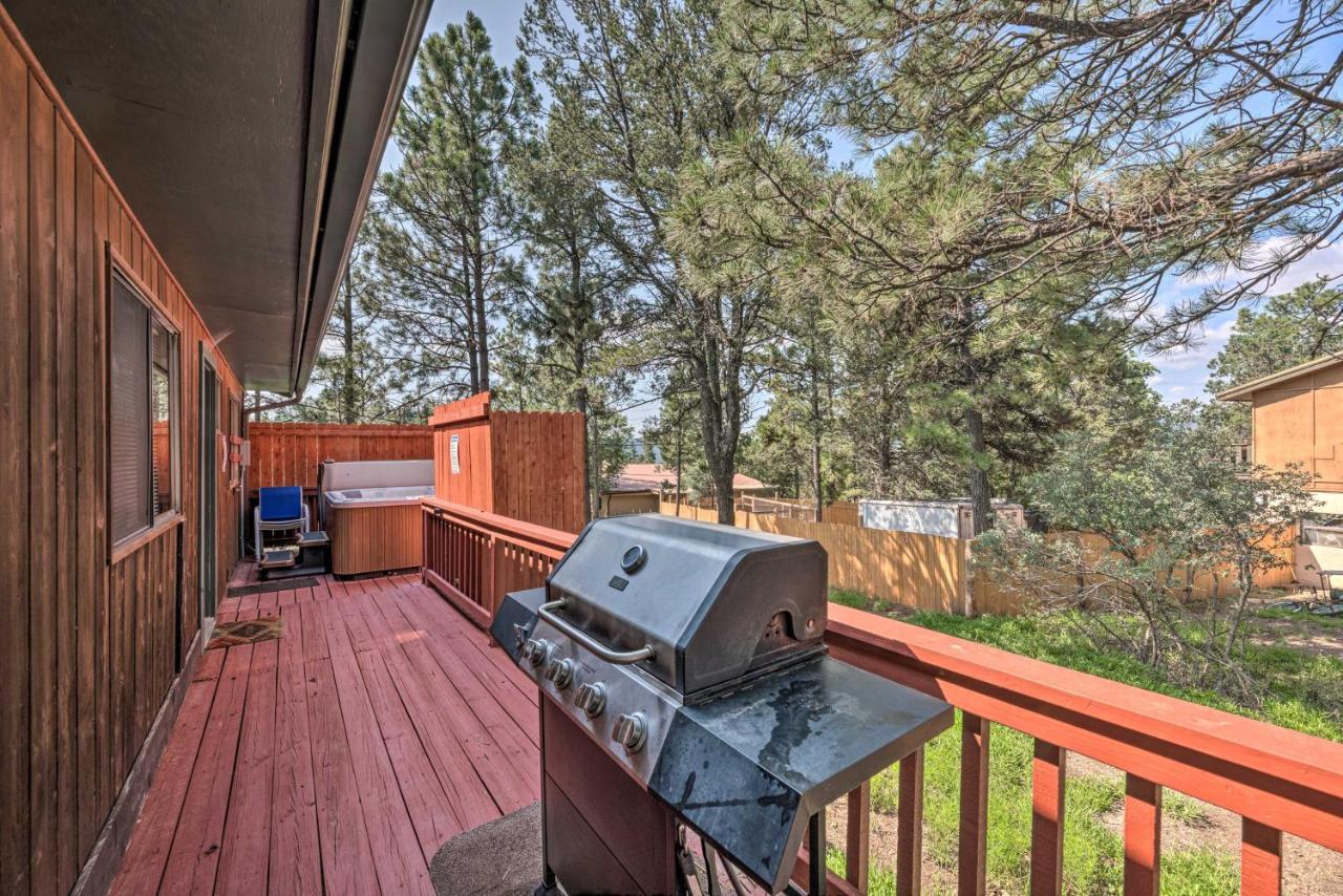 Quiet Retreat With Hot Tub - 16 Miles To Ski Apache! รุยโดโซ ภายนอก รูปภาพ